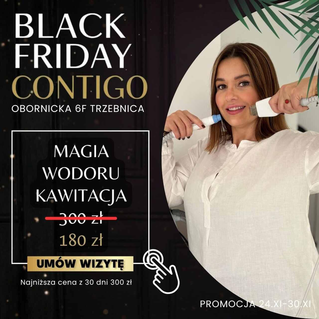 Natychmiastowa poprawa wyglądu i elastyczności skóry doceniana przez klientki **Contigo**.