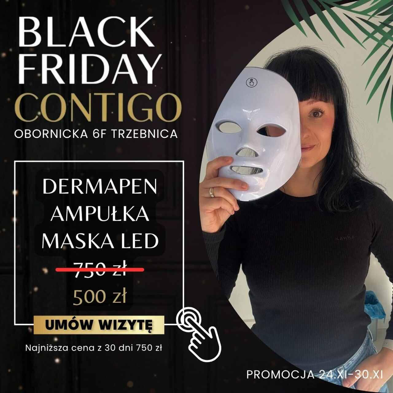 "Mezoterapia twarzy, skuteczny sposób na zmarszczki i modelowanie owalu, uwielbiany przez klientki Contigo."